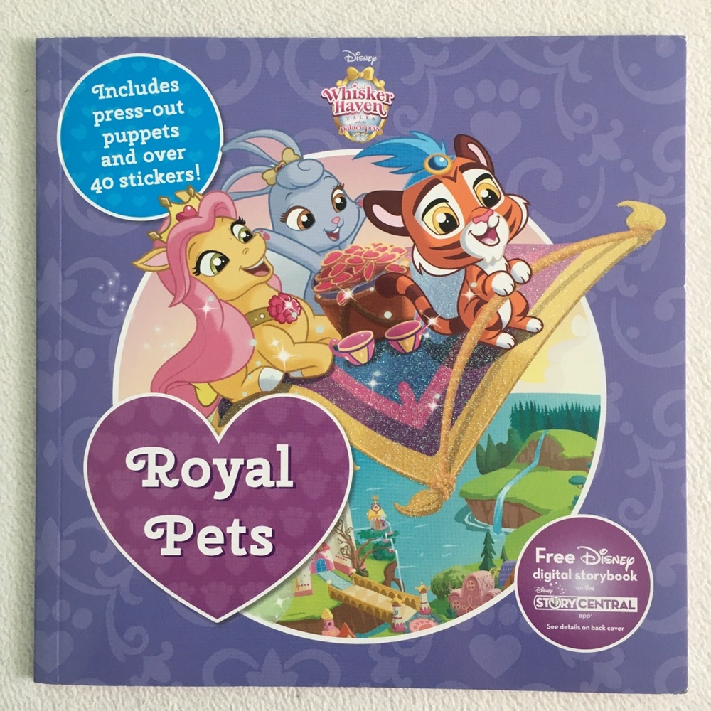 👑 Disney’s Whisker Haven Tales “Royal Pets” Activity Book 👑